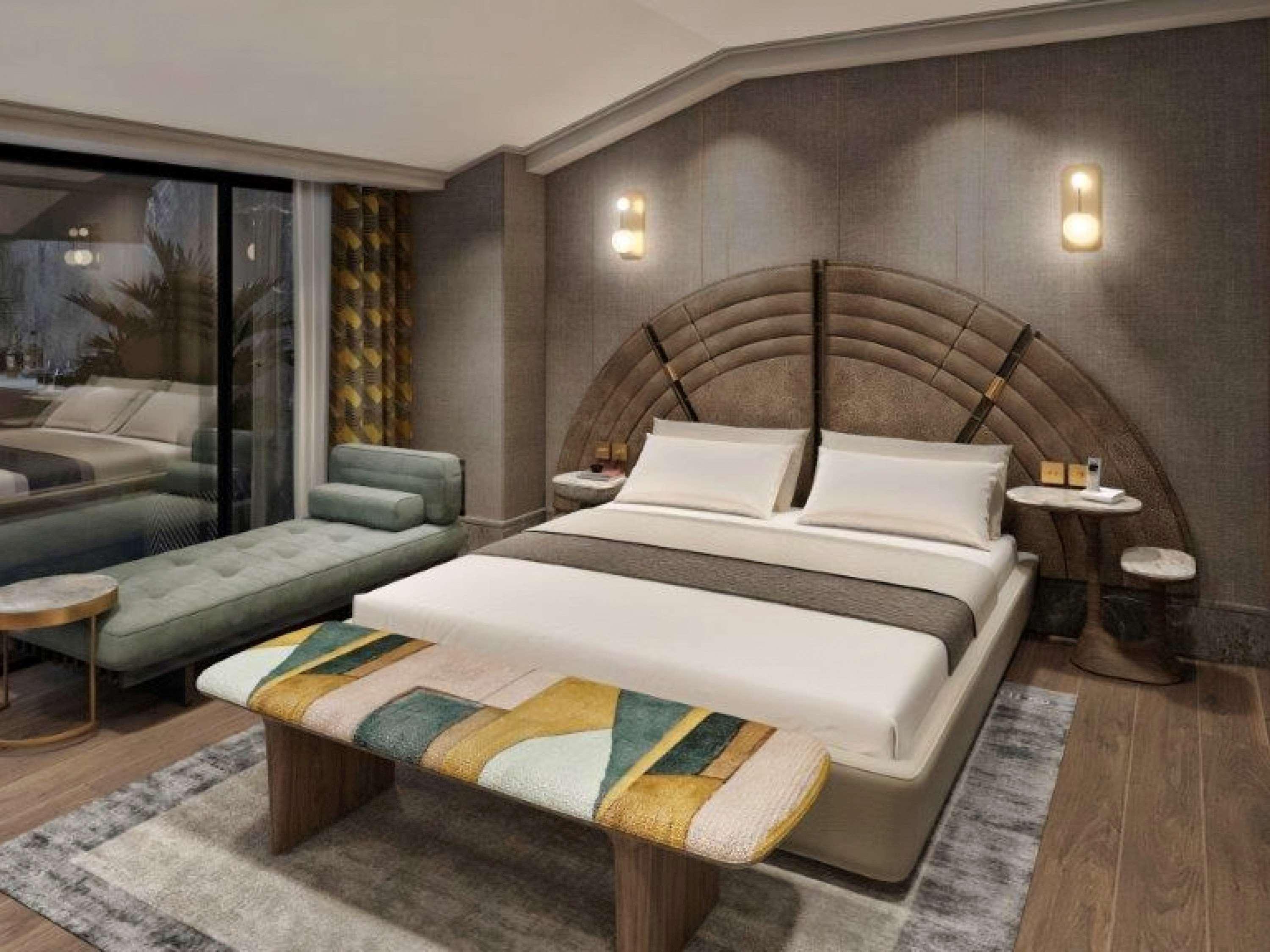 The Artisan Hotel Istanbul - Mgallery Collection Exteriér fotografie A rendering of a guest room at the hotel
