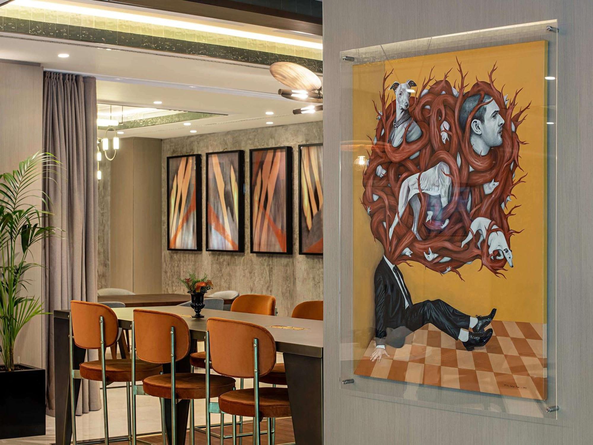 The Artisan Hotel Istanbul - Mgallery Collection Exteriér fotografie The work of the artist in the interior of the hotel